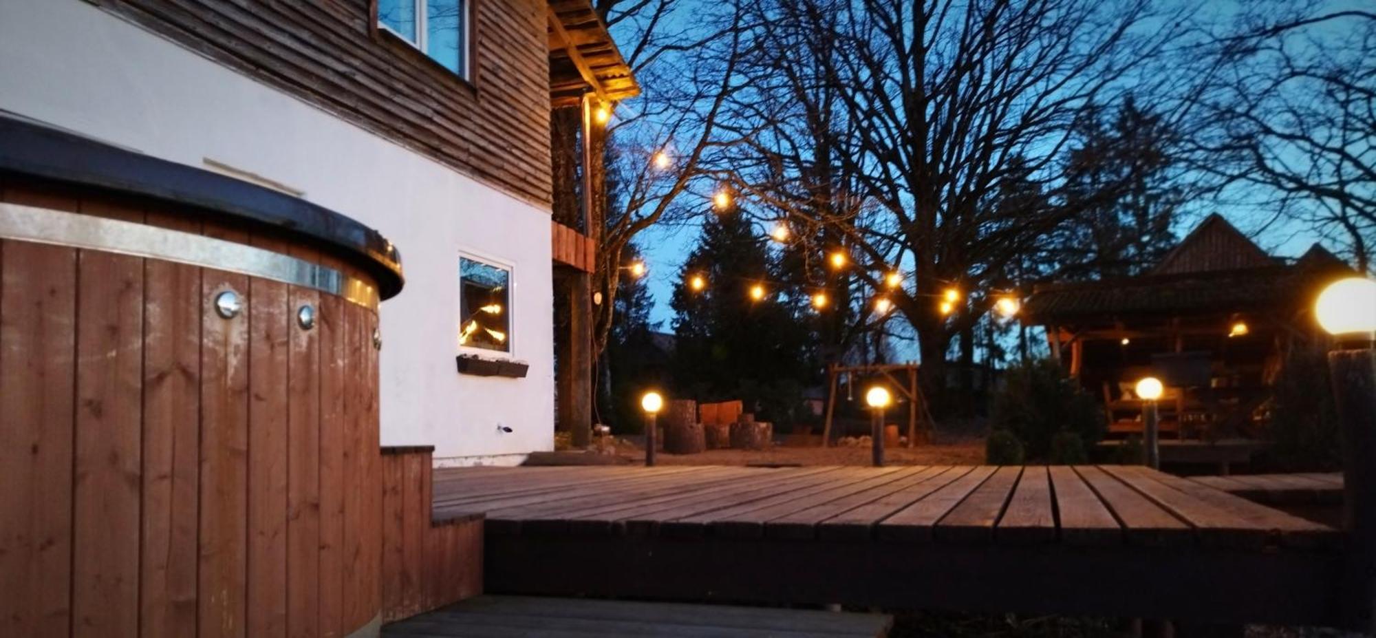 Guesthouse, Sauna & Jacuzzi In Gauja Valley - Kakukalns Straupe 外观 照片