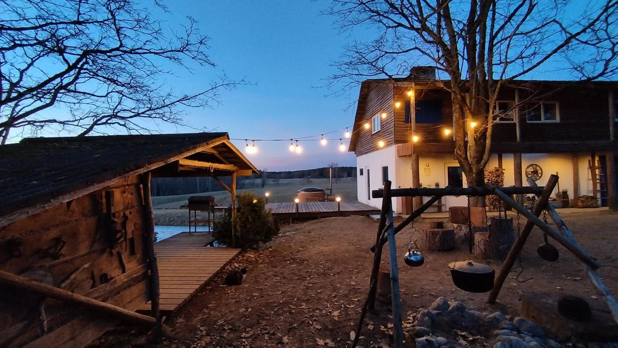 Guesthouse, Sauna & Jacuzzi In Gauja Valley - Kakukalns Straupe 外观 照片