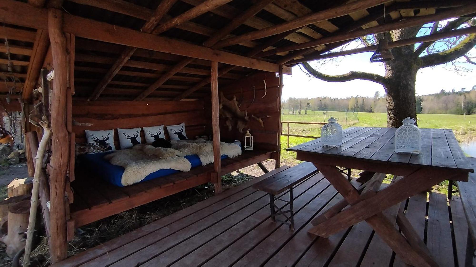 Guesthouse, Sauna & Jacuzzi In Gauja Valley - Kakukalns Straupe 外观 照片