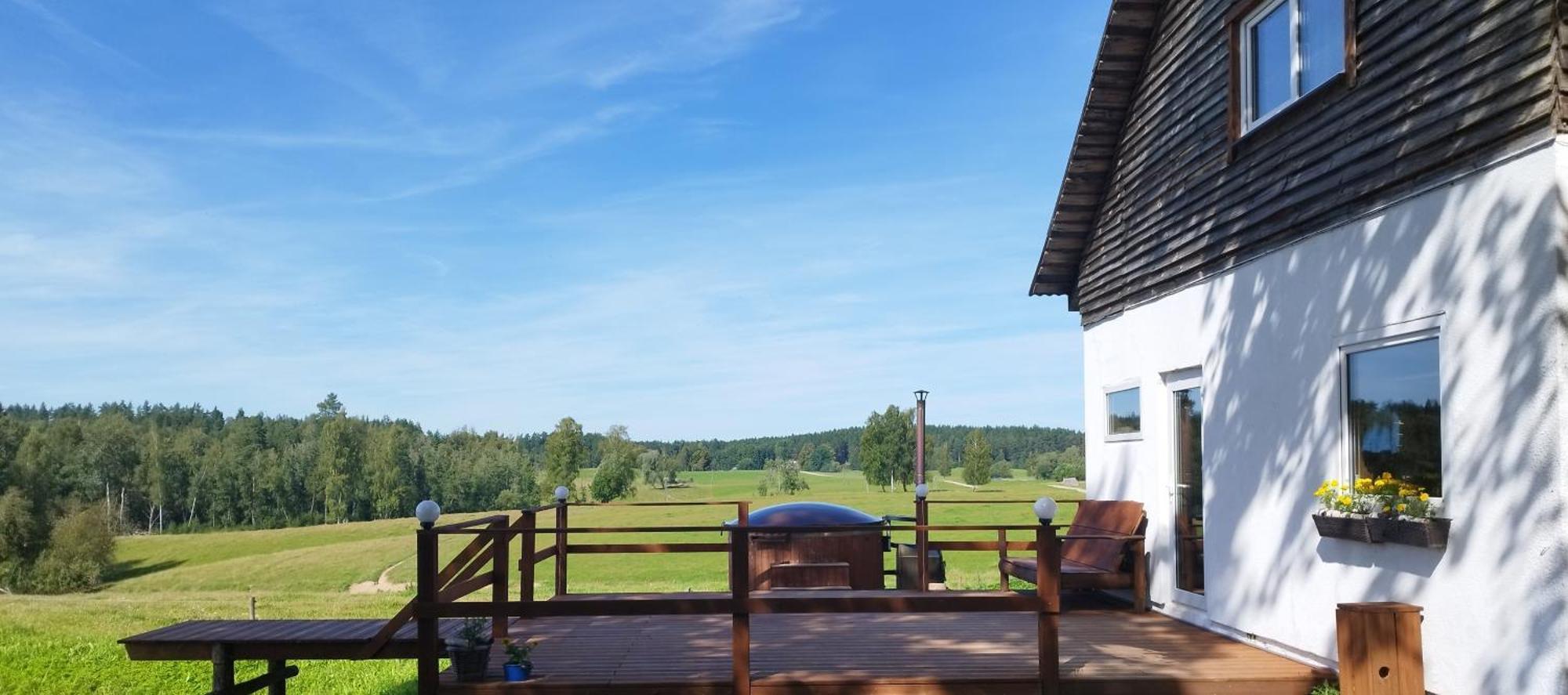 Guesthouse, Sauna & Jacuzzi In Gauja Valley - Kakukalns Straupe 外观 照片