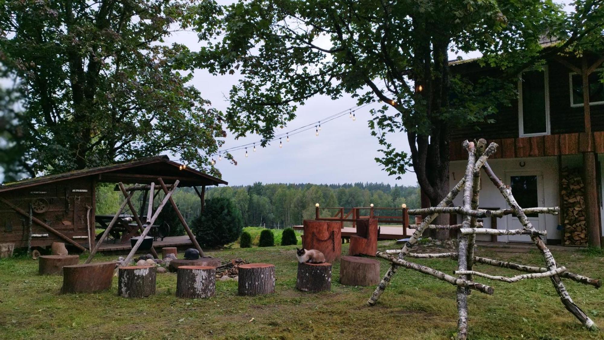 Guesthouse, Sauna & Jacuzzi In Gauja Valley - Kakukalns Straupe 外观 照片