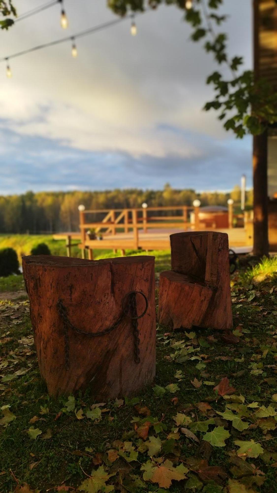 Guesthouse, Sauna & Jacuzzi In Gauja Valley - Kakukalns Straupe 外观 照片