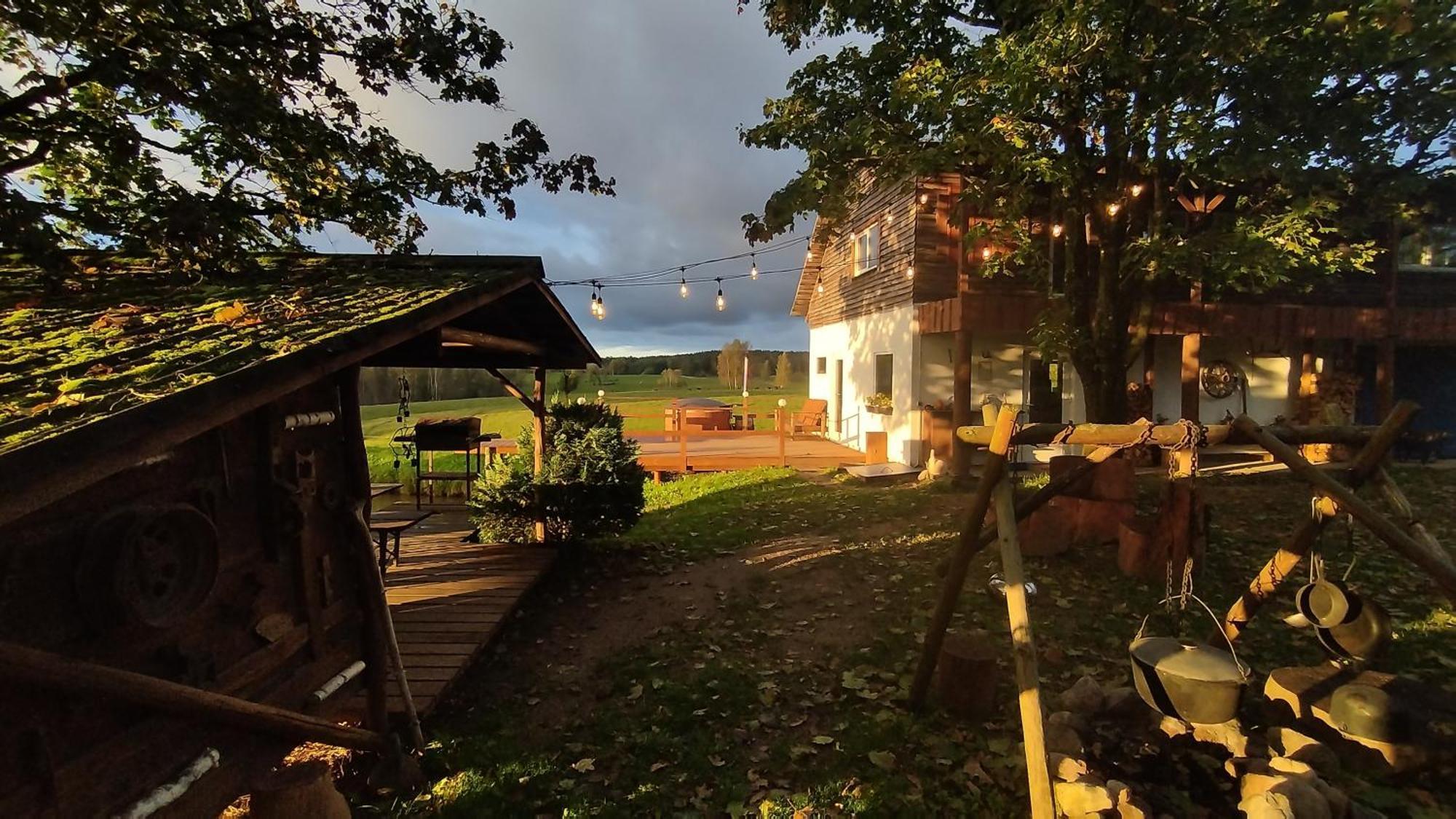 Guesthouse, Sauna & Jacuzzi In Gauja Valley - Kakukalns Straupe 外观 照片