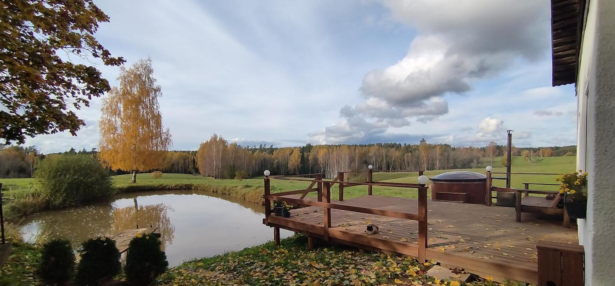 Guesthouse, Sauna & Jacuzzi In Gauja Valley - Kakukalns Straupe 外观 照片